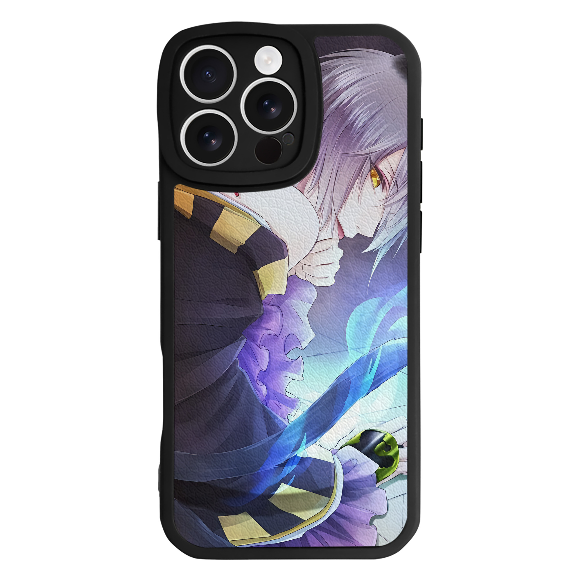 （画像用） 刀剣乱舞 Touken Ranbu 【iPhone 16シリーズ対応】シリコンスマホケース（レザー調） 材質：シリコン